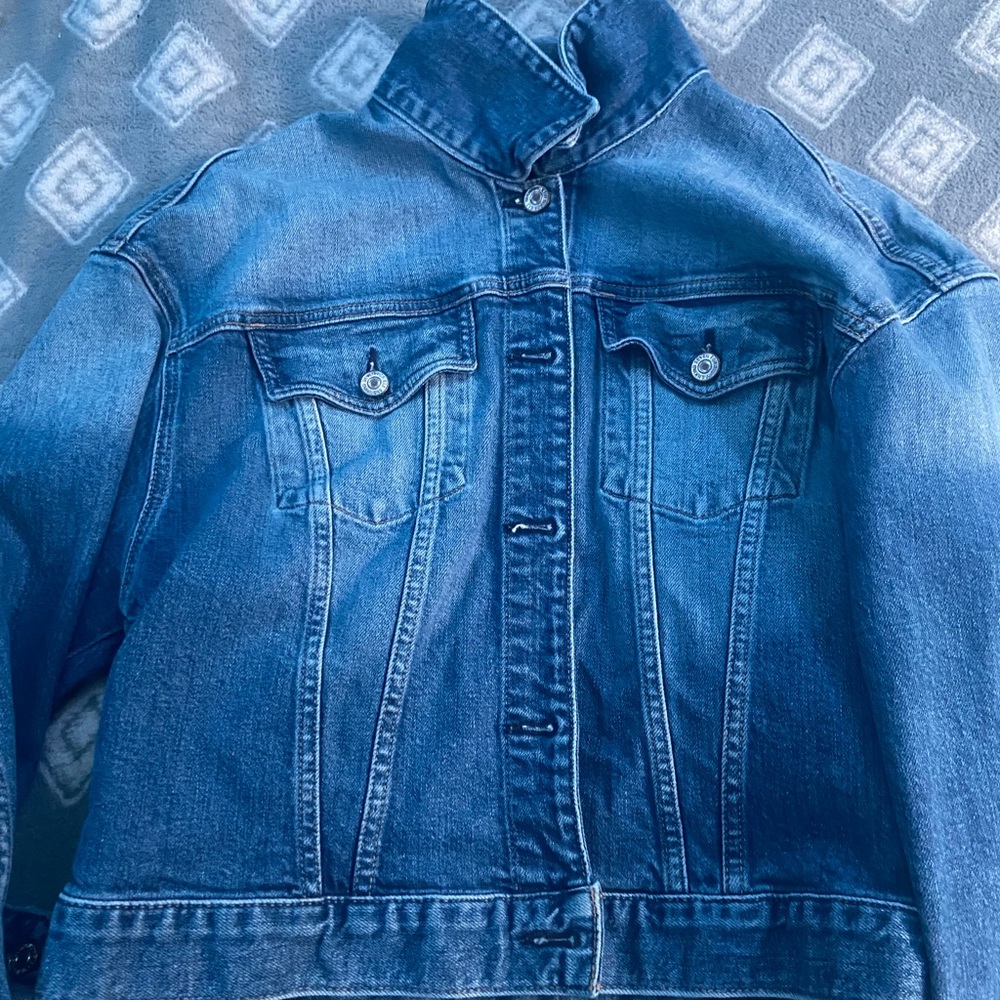 Jean jacket by brand “7 For All Mankind”